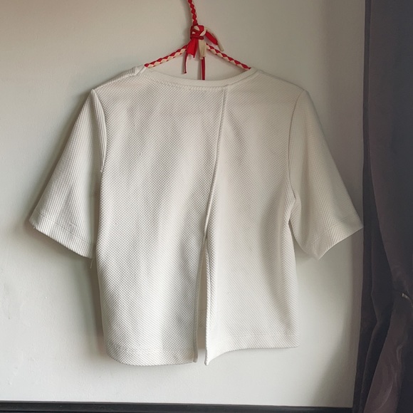White Zara trafaluc shirt - Picture 4 of 5